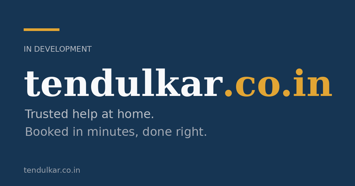 Link preview image for tendulkar.co.in